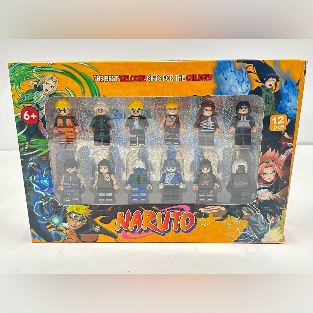 Naruto Anime Action Figures + Accessories Building Blocks Brick 12+ Mini Figure - Picture 2 of 7
